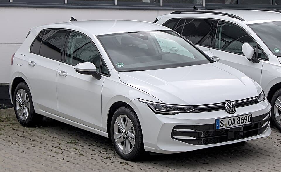 Volkswagen Golf VIII 1.5 TSI — photo de référence du modèle